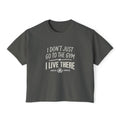 Gym Lover Women's Boxy Tee by Vantacore Athletics, view 2