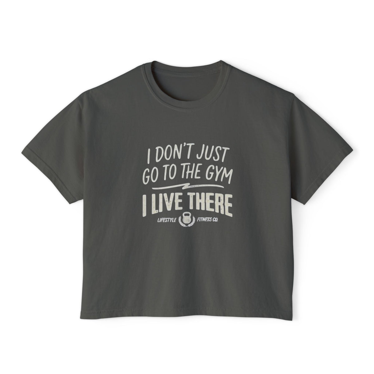 Gym Lover Women's Boxy Tee by Vantacore Athletics, view 2