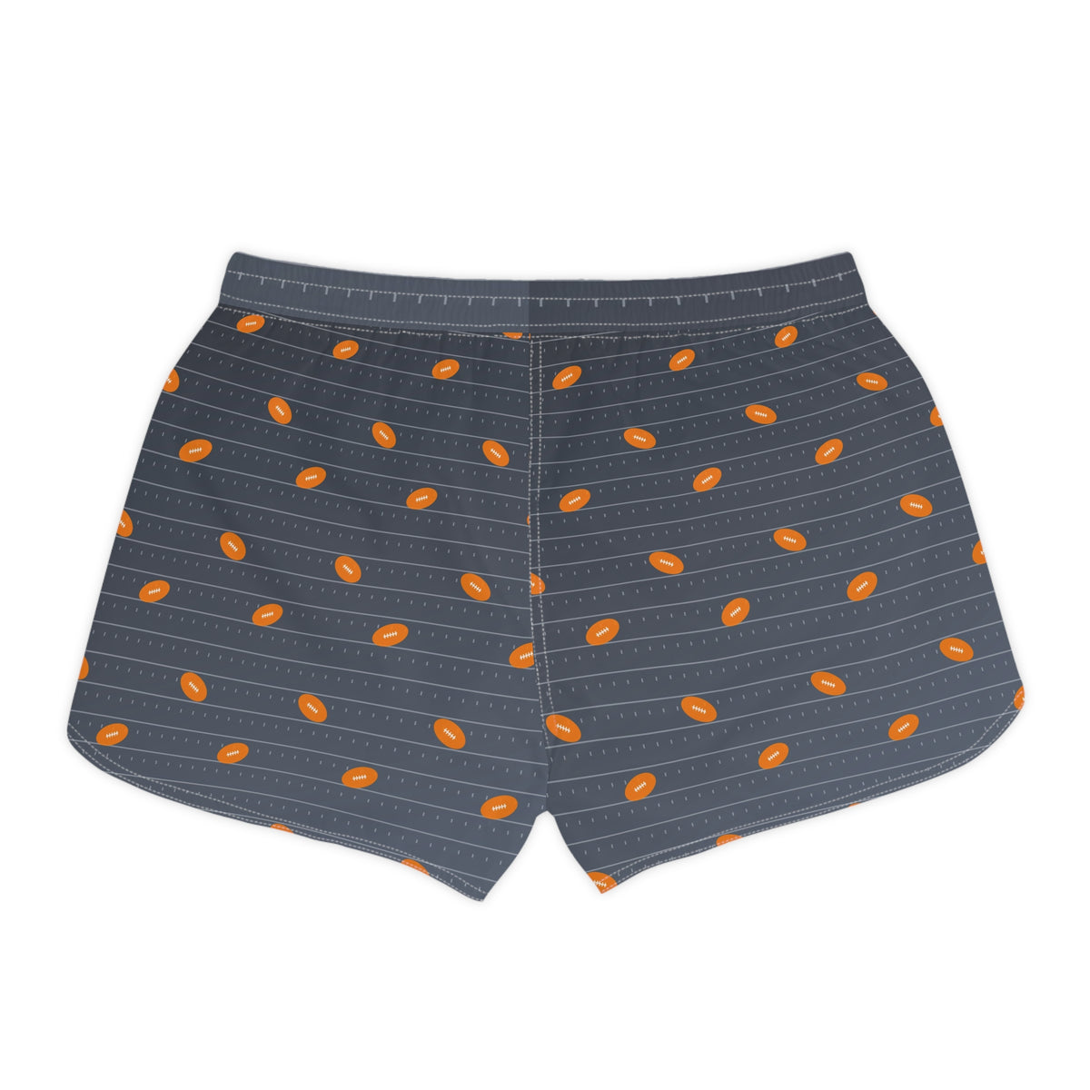 Football Slate Storm Gridiron Women's Athletic Shorts with Pockets