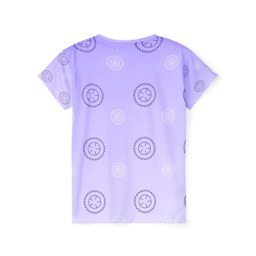 Cycling Lavender Mist Chainring Women's Sports Jersey