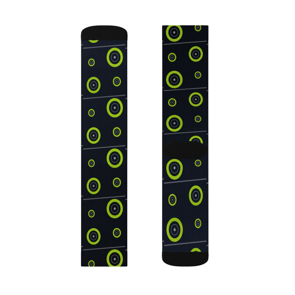 Training & Gym Volt Night Iron Plate Athletic Crew Socks