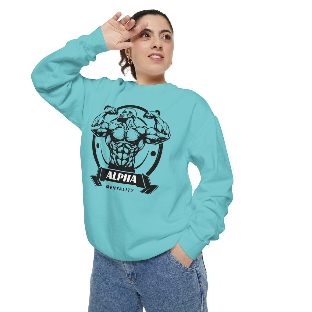 Alpha Mentality Sweatshirt | Muscular Gym Crewneck