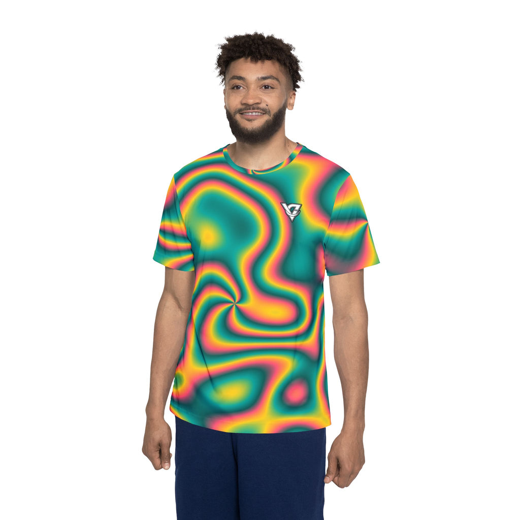Tropic Tie-Dye Multipurpose Athletic Shirt