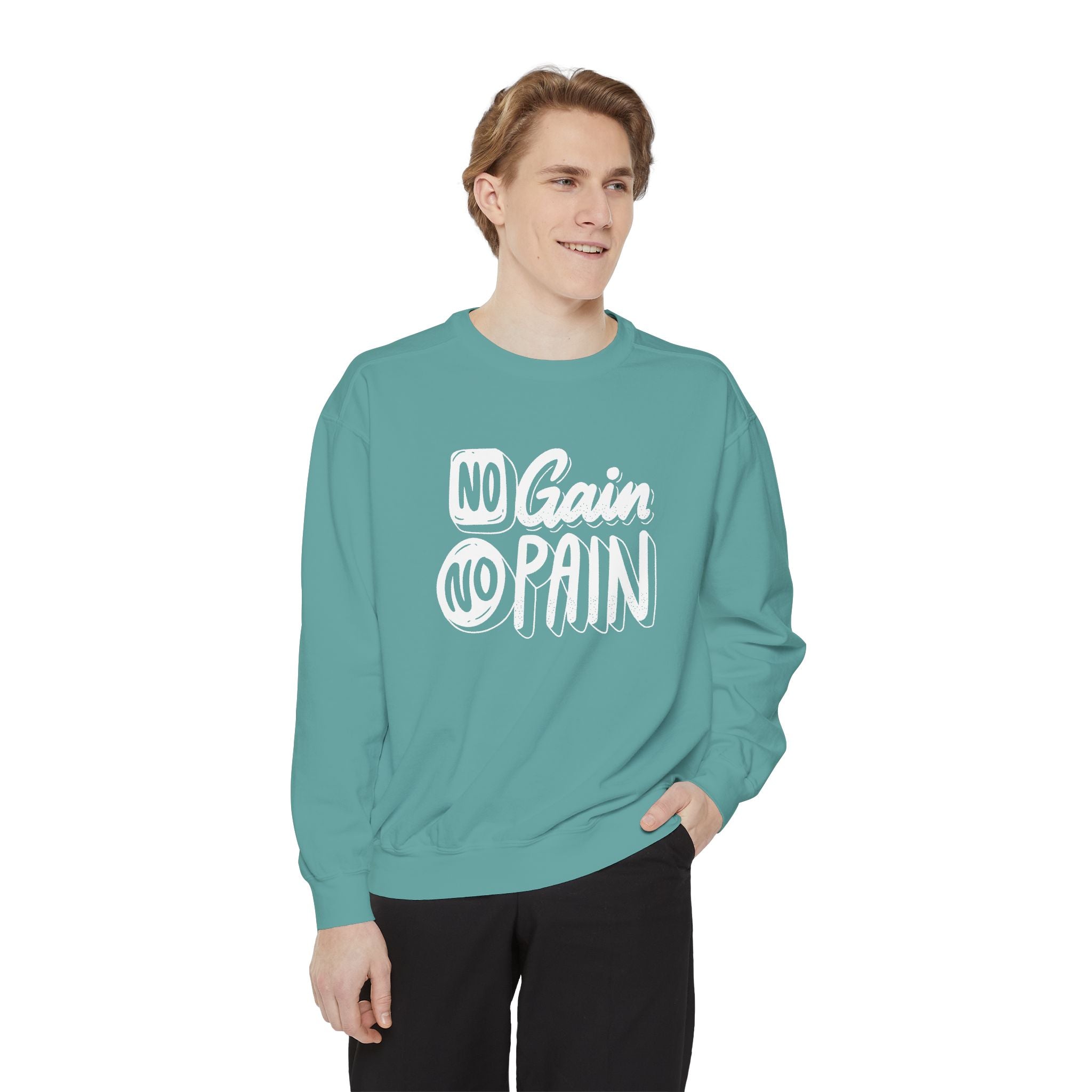 Copy of No Gain No Pain Sweatshirt | Motivational Fitness Crewneck