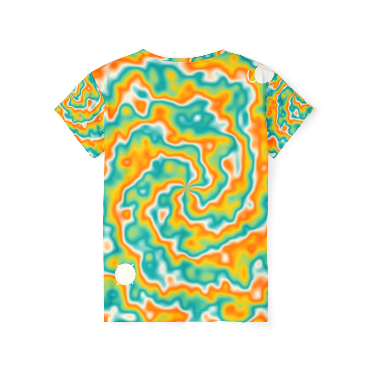 Basketball Citrus Pop Tie-Dye Spin Women's Sports Jersey