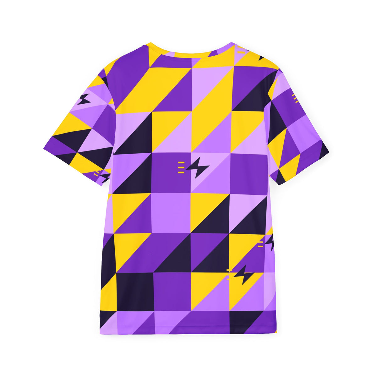 Running Ultra Grape Prism Block Men's Sports Jersey