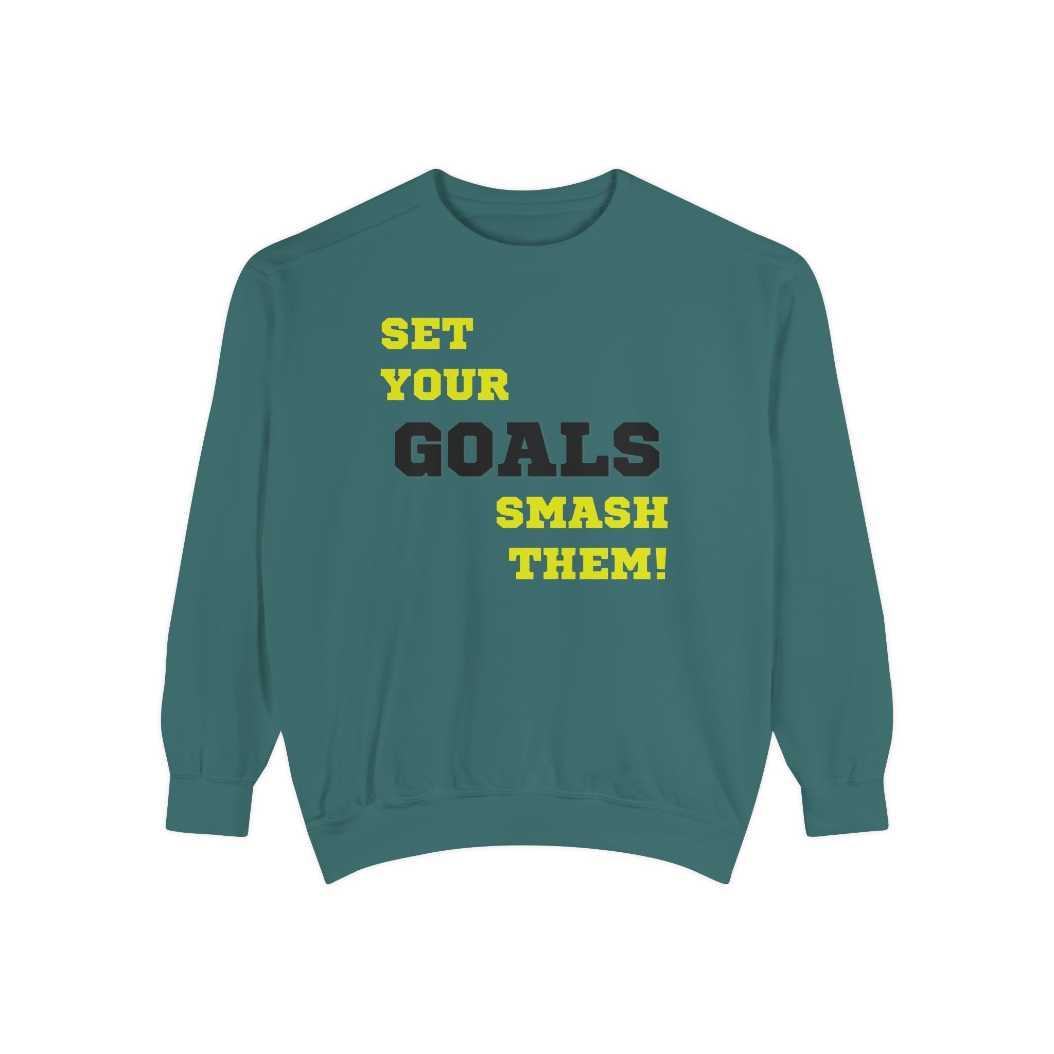 Set Goals | Motivational Crewneck Sweatshirt
