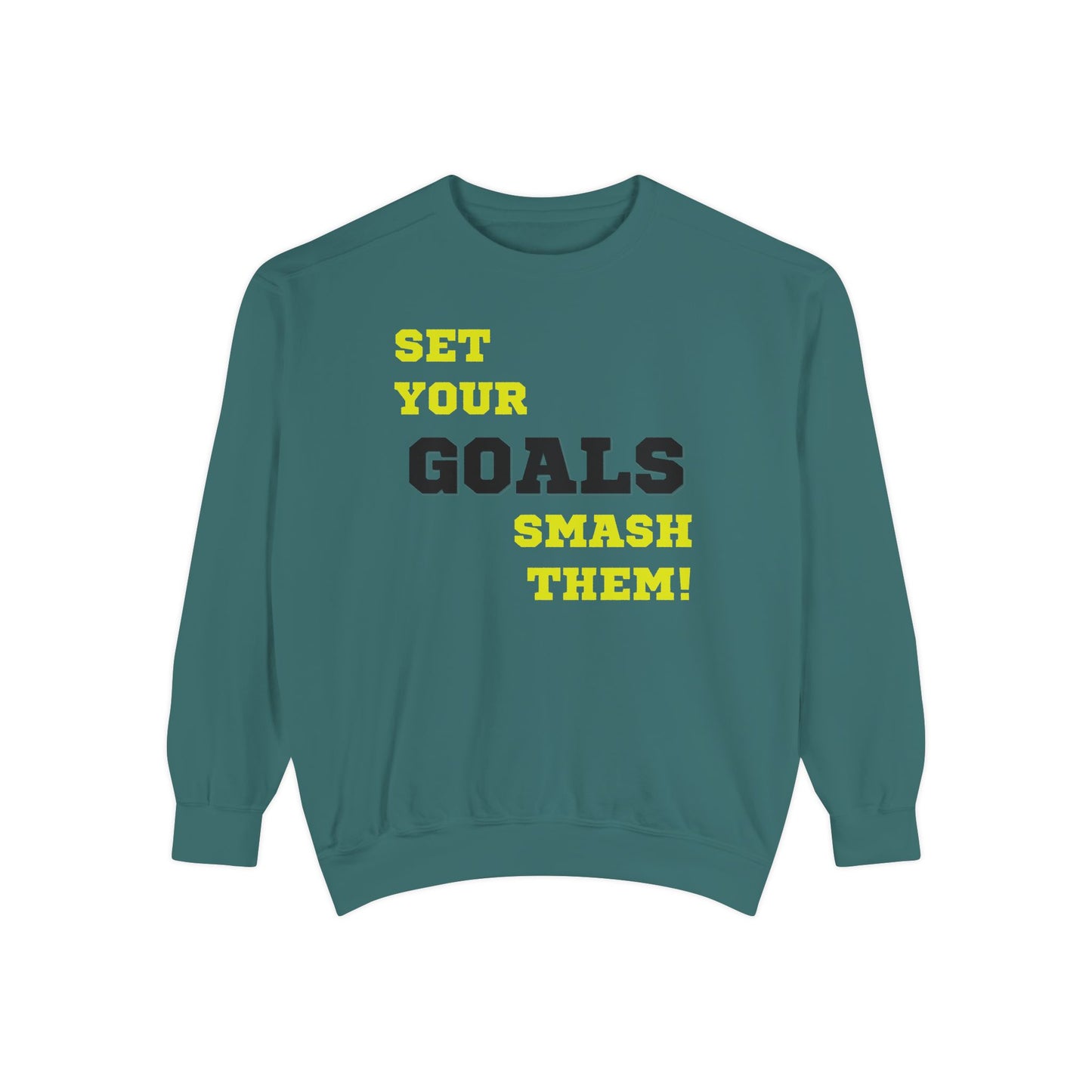 Set Goals | Motivational Crewneck Sweatshirt