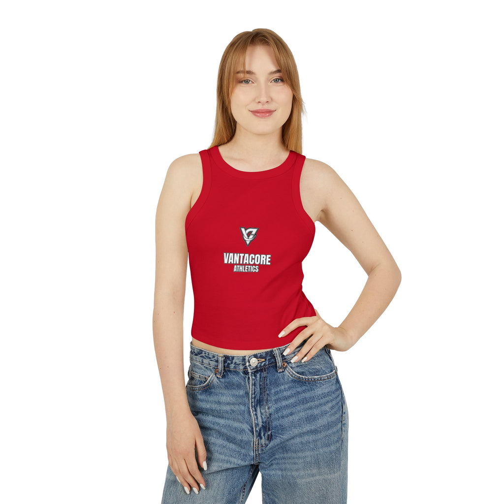 Stacked Athletics Logo Women's Racerback Tank