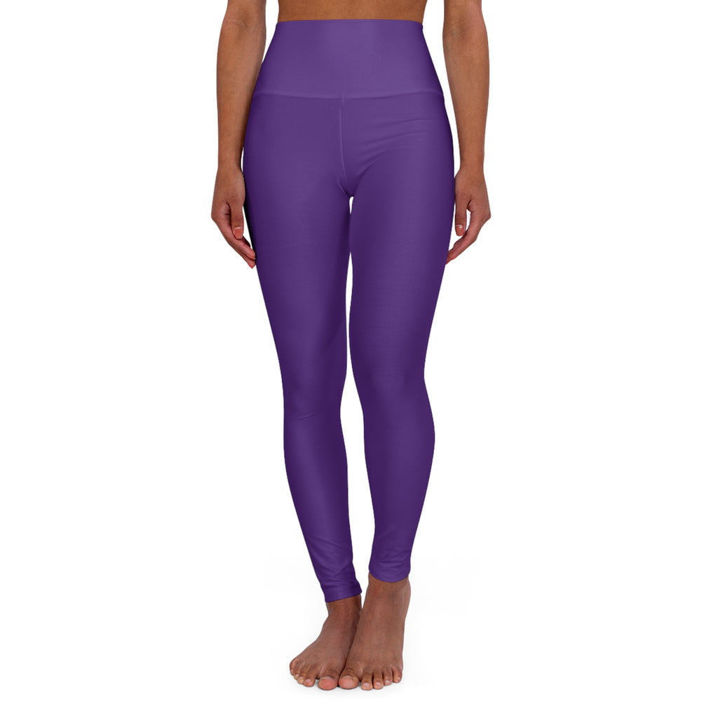 Royal Purple Essential High-Waisted Yoga Leggings