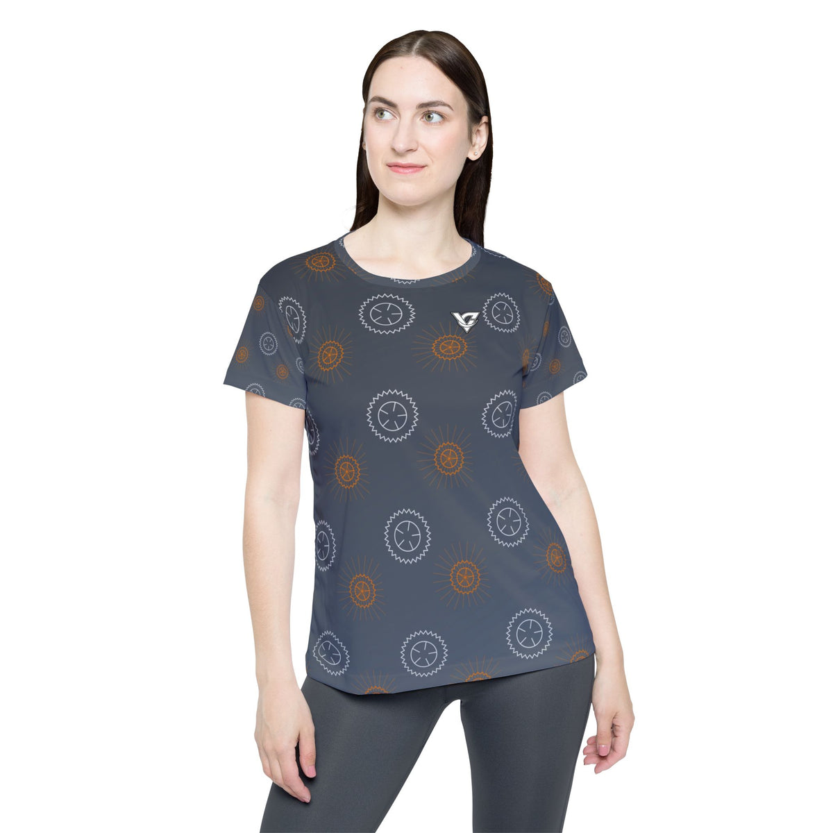 Cycling Slate Storm Chainring Women's Sports Jersey