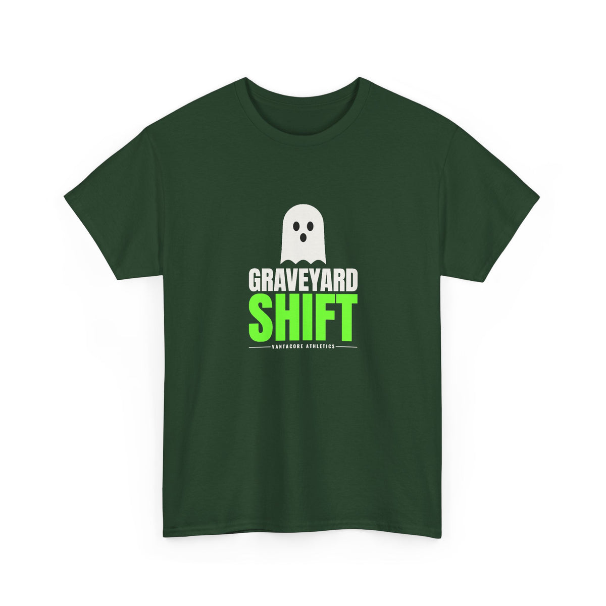 Graveyard Shift | Men's Halloween Graphic Gym T-Shirt