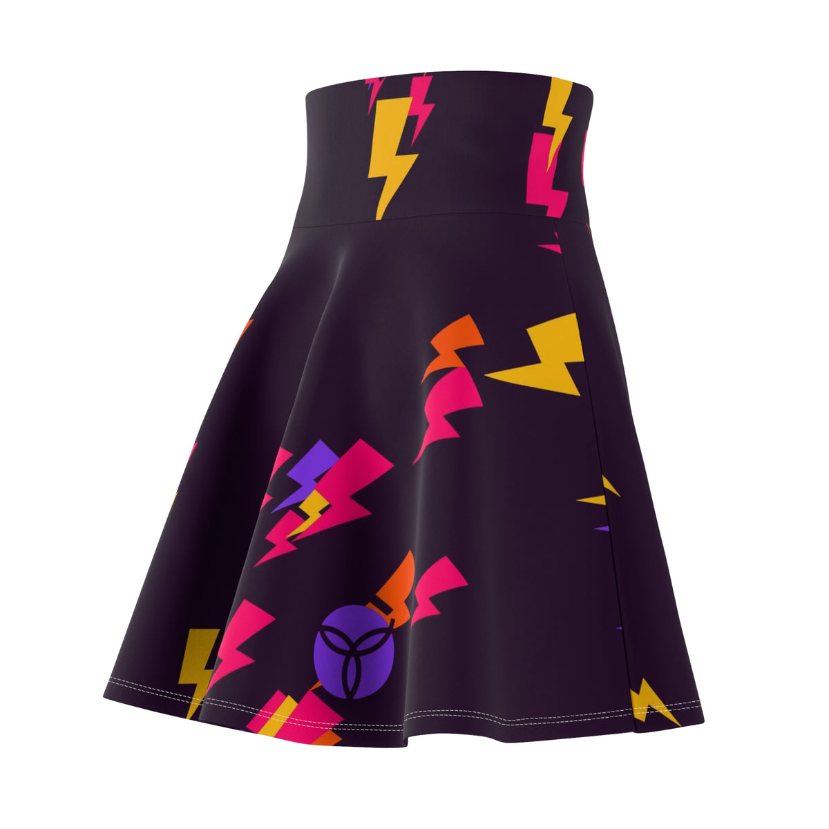 Volleyball Berry Blast Bolt Strike Women's Athletic Skater Skirt