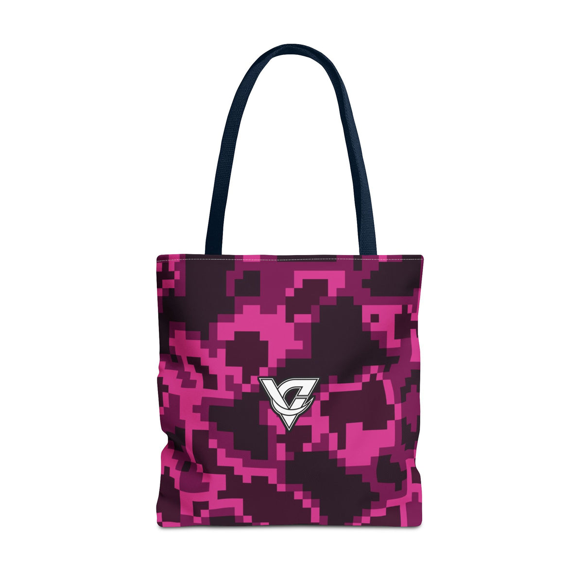 Berry Digital Camo Tote Bag — All-Over Print Gym & Everyday Tote