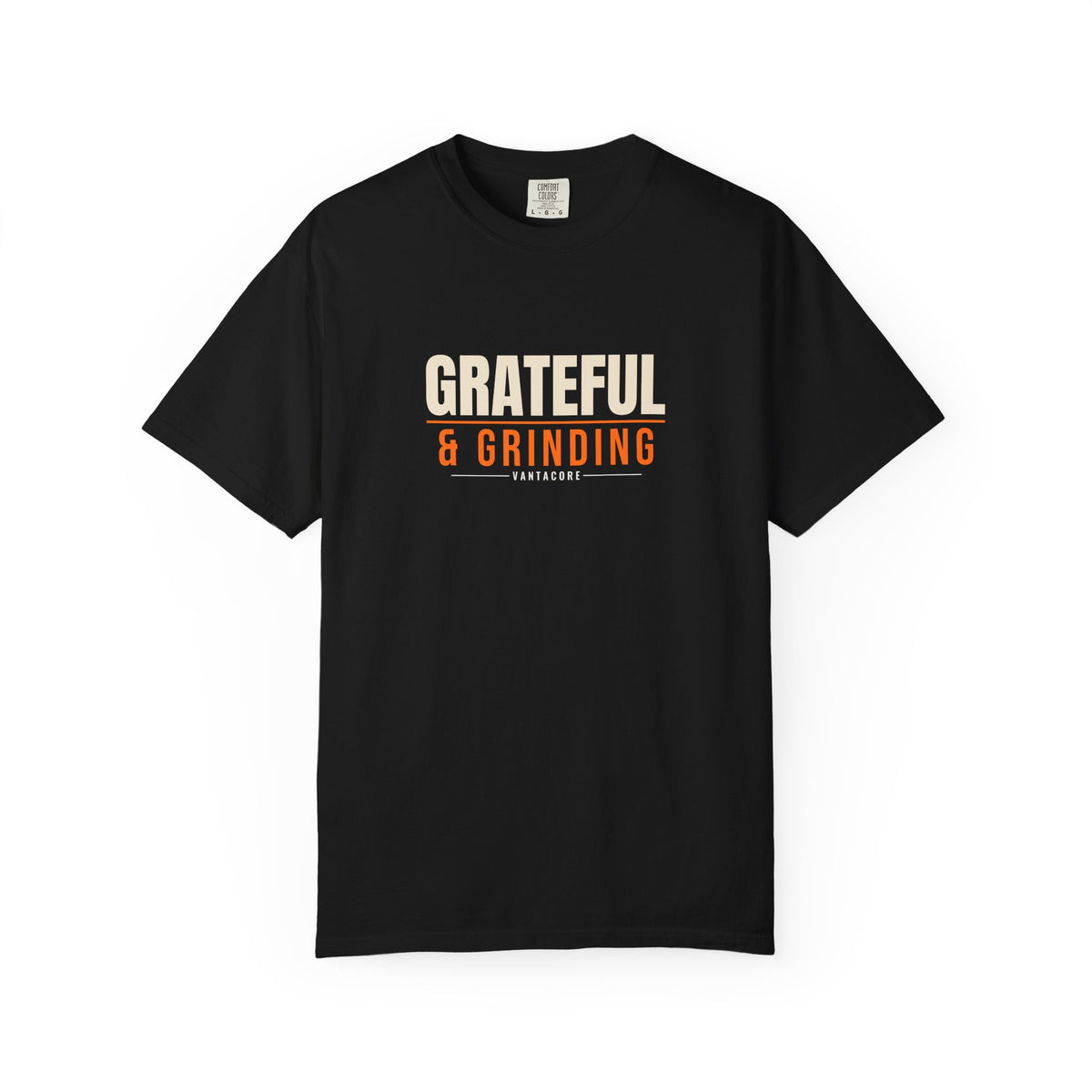 Grateful & Grinding | Women's Garment-Dyed Graphic Tee