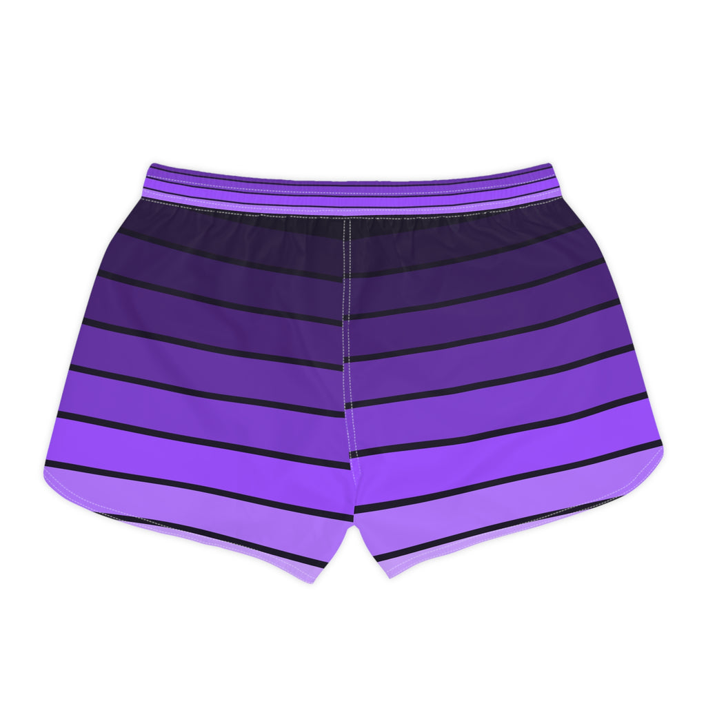 Women's Multipurpose Athletic Shorts with Pockets | Grape Horizon
