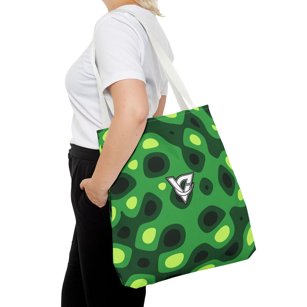 Jungle Ripple Tote Bag — All-Over Print Gym & Everyday Tote