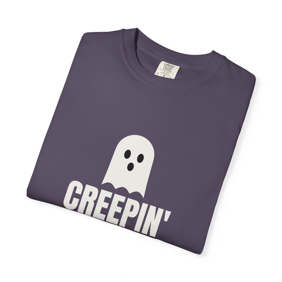 Creepin' It Real | Women's Halloween Garment-Dyed Graphic Tee