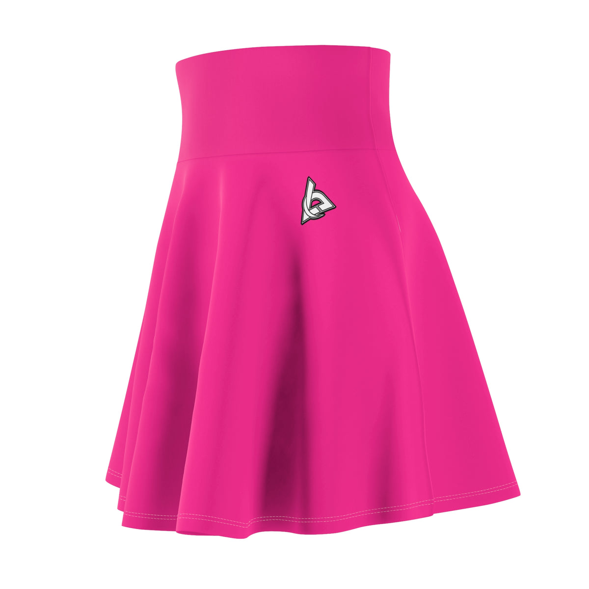 Vantacore Solid Hot Pink Women's Athletic Skater Skirt