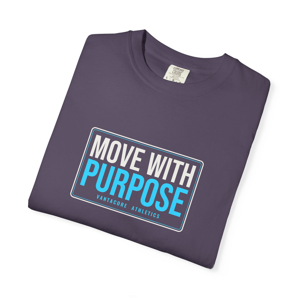 Move With Purpose | Women's Garment-Dyed Graphic Tee