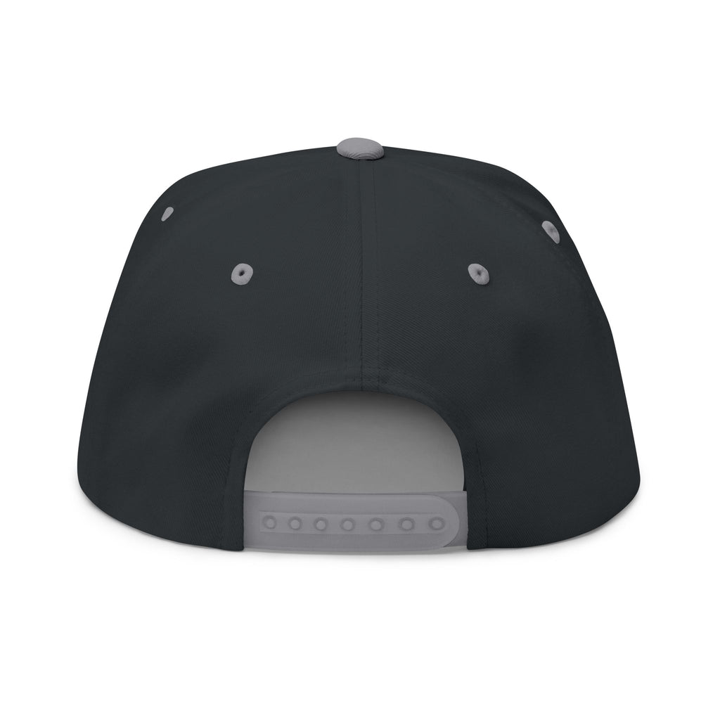 Flat Bill Cap "The Gym Is My Therapy" Embroidered Fitness by Vantacore Athletics, view 5