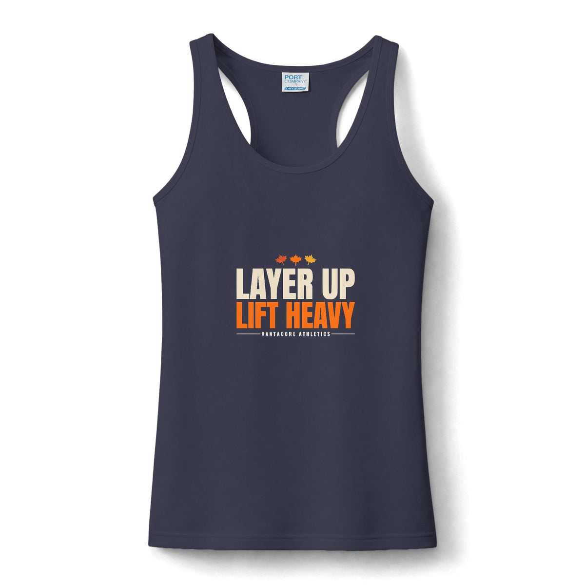 Layer Up Lift Heavy | Women's Performance Racerback Tank