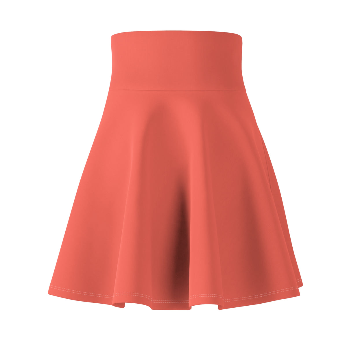 Vantacore Solid Coral Women's Athletic Skater Skirt