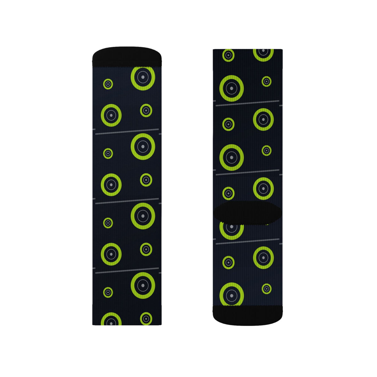 Training & Gym Volt Night Iron Plate Athletic Crew Socks