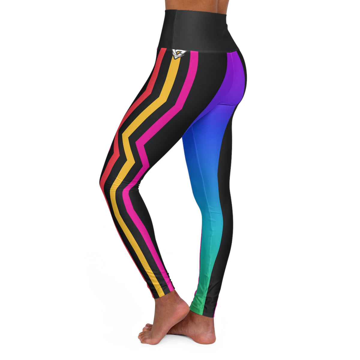 Aurora Fusion High-Waisted Yoga Leggings