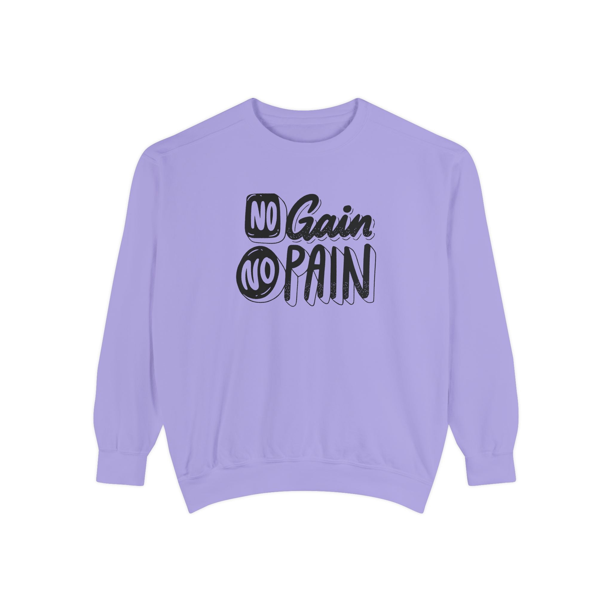 No Gain No Pain Sweatshirt | Motivational Fitness Crewneck