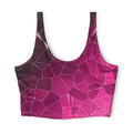 Berry Shatter Sports Bra