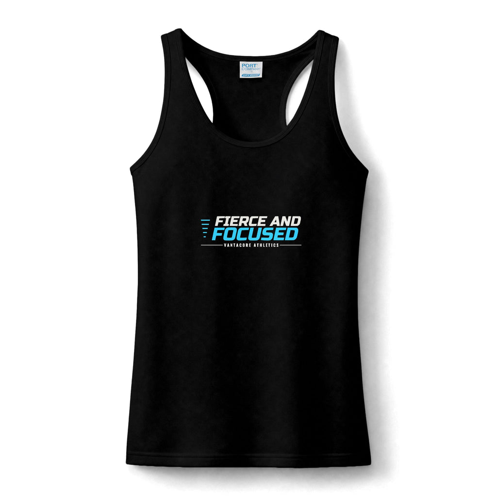 Fierce And Focused | Women's Performance Racerback Tank