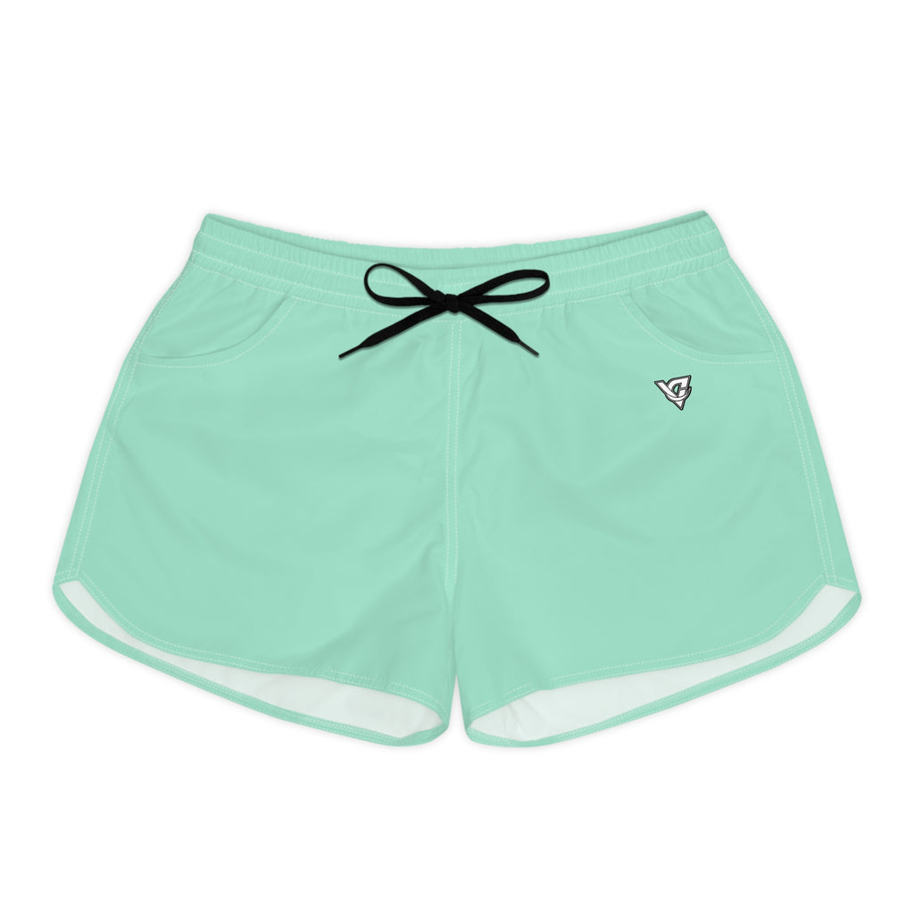 Women's Multipurpose Athletic Shorts with Pockets | Seafoam Mint Essential