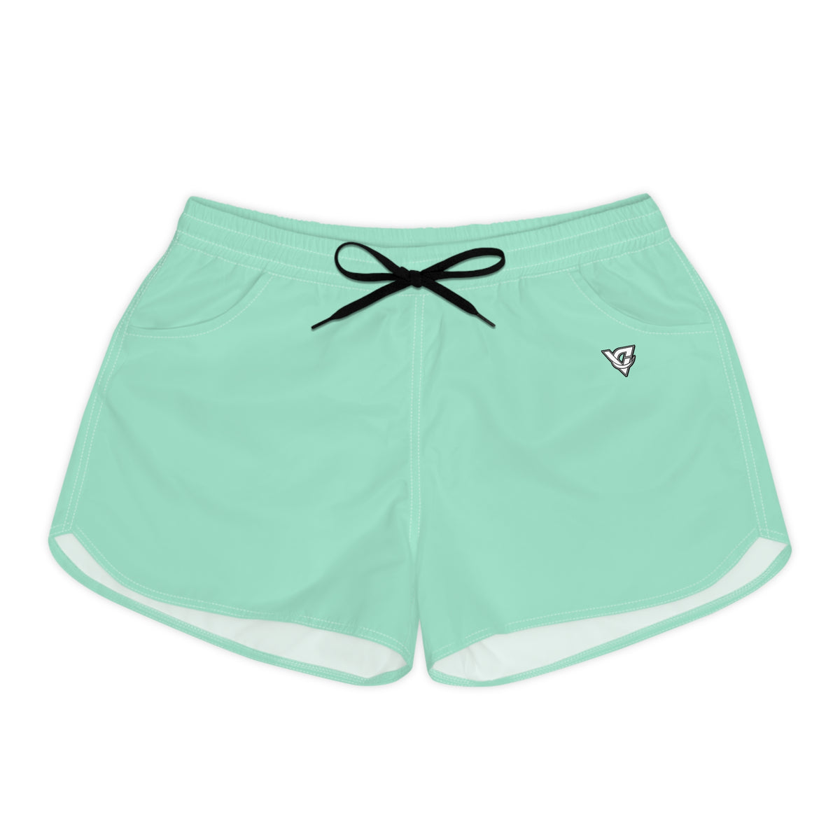 Women's Multipurpose Athletic Shorts with Pockets | Seafoam Mint Essential