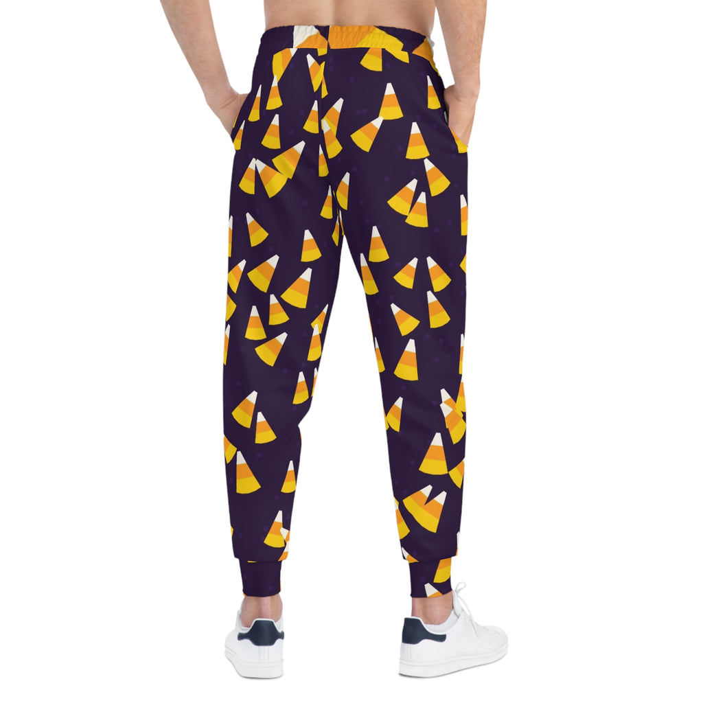 Halloween Hocus Pocus Candy Corn Toss Men's Joggers – All-Over Print Athletic Jogger Pants