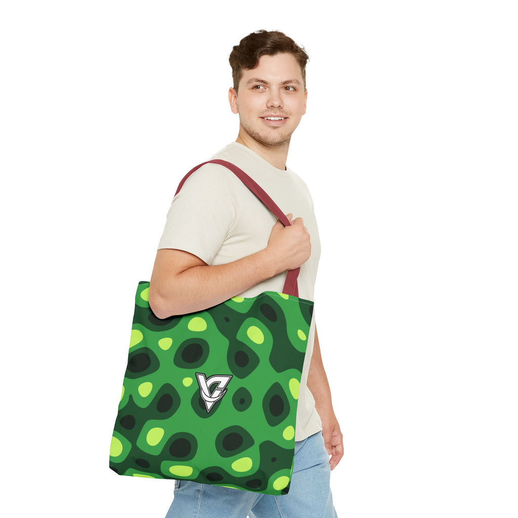 Jungle Ripple Tote Bag — All-Over Print Gym & Everyday Tote