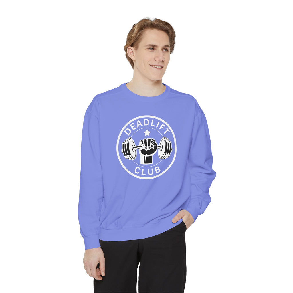 Deadlift Club Sweatshirt | Vintage Weightlifting Crewneck