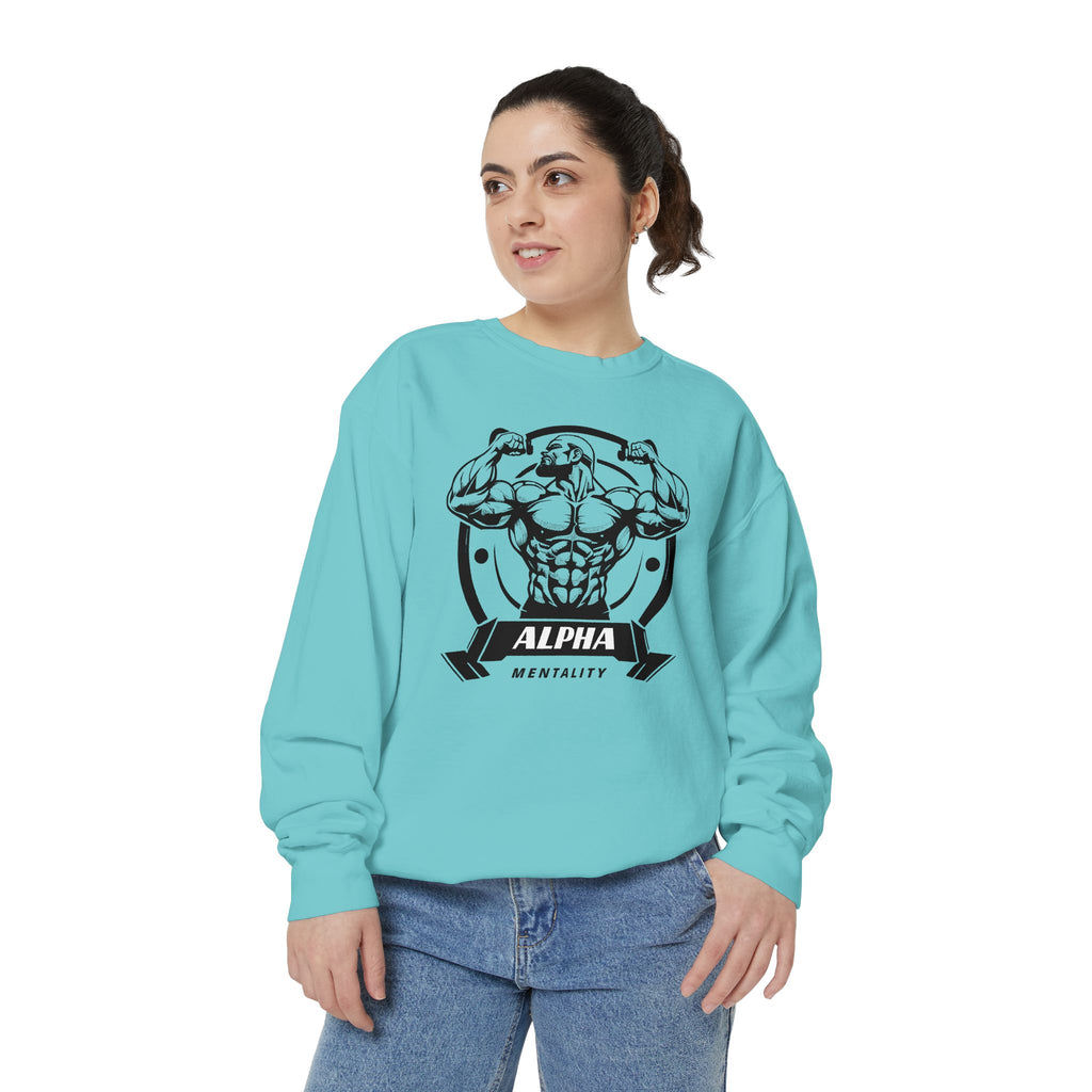 Alpha Mentality Sweatshirt | Muscular Gym Crewneck