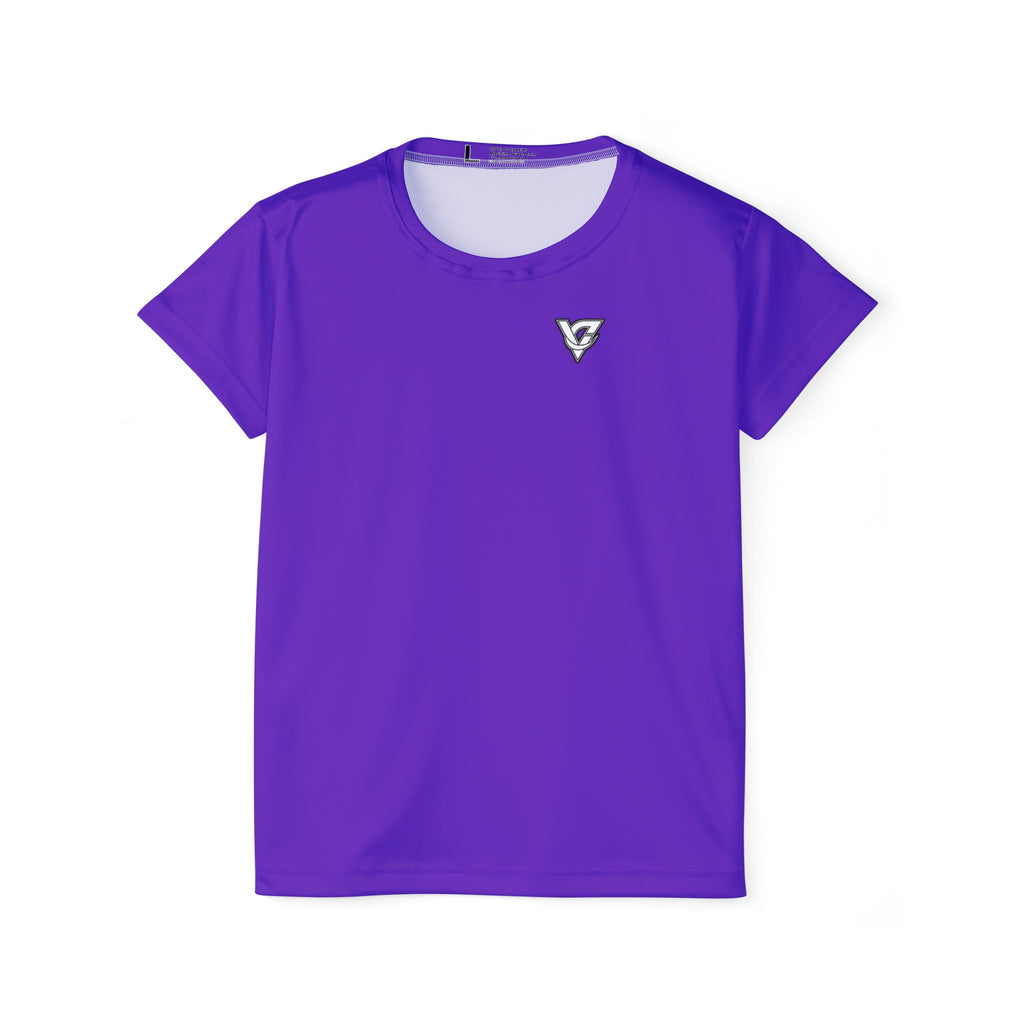 Vantacore Solid Purple Women's Sports Jersey