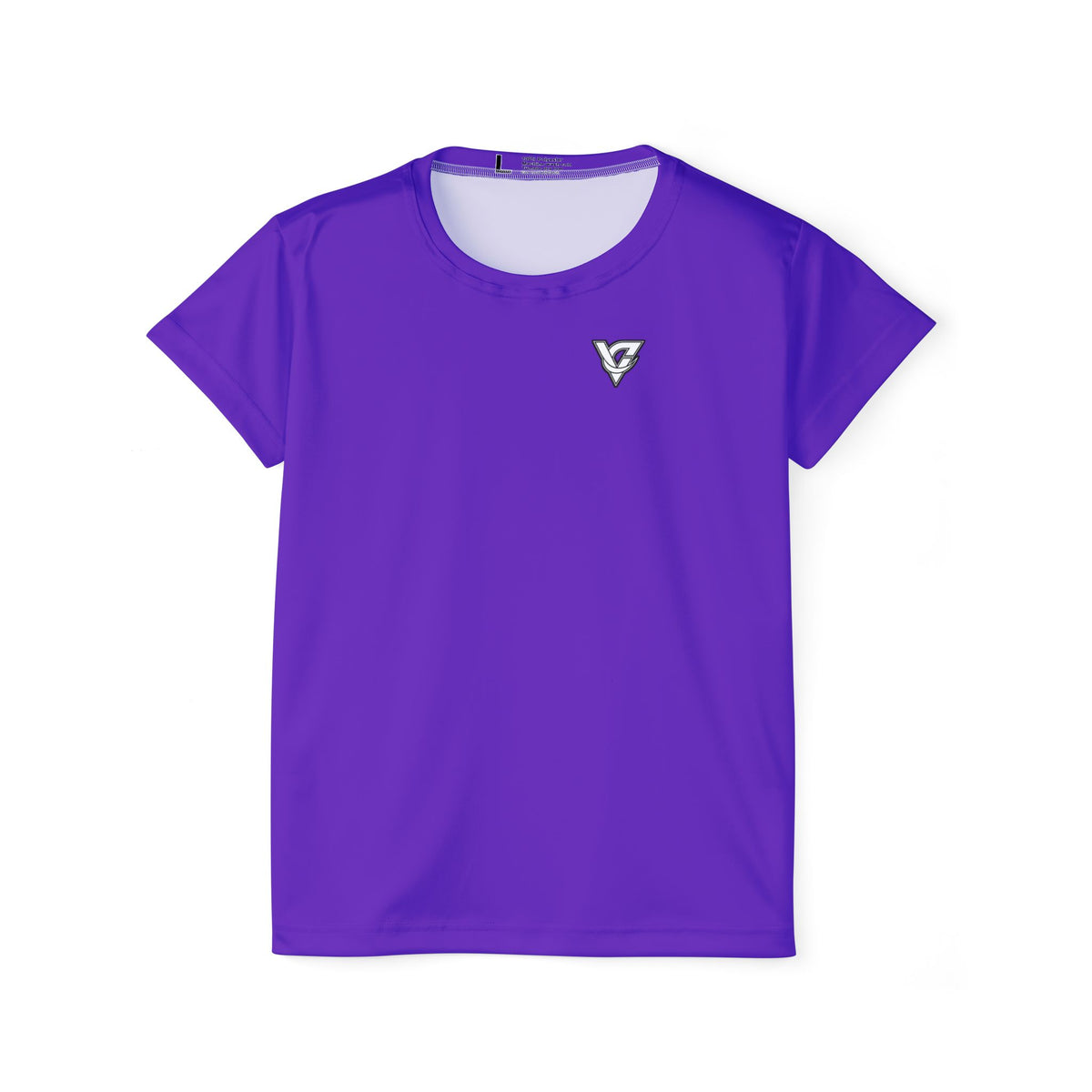 Vantacore Solid Purple Women's Sports Jersey
