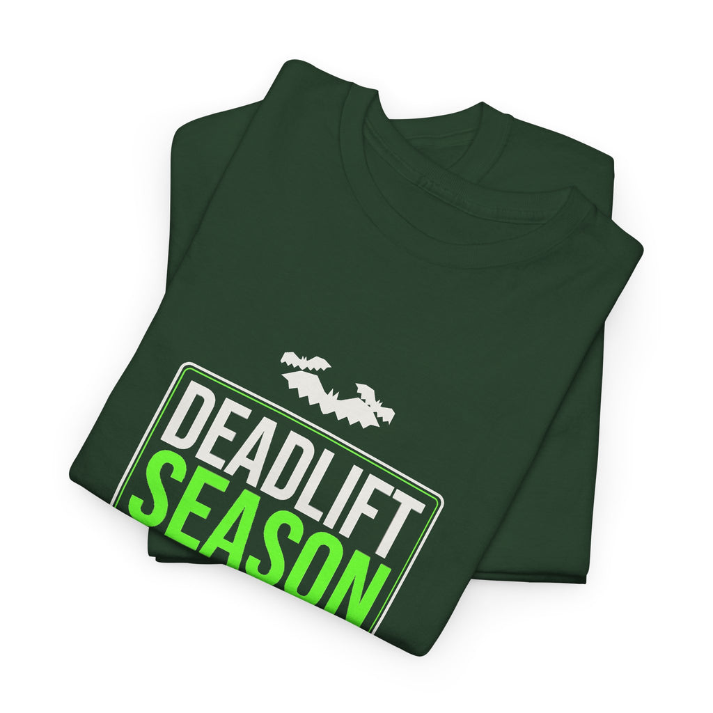 Deadlift Season | Men's Halloween Graphic Gym T-Shirt