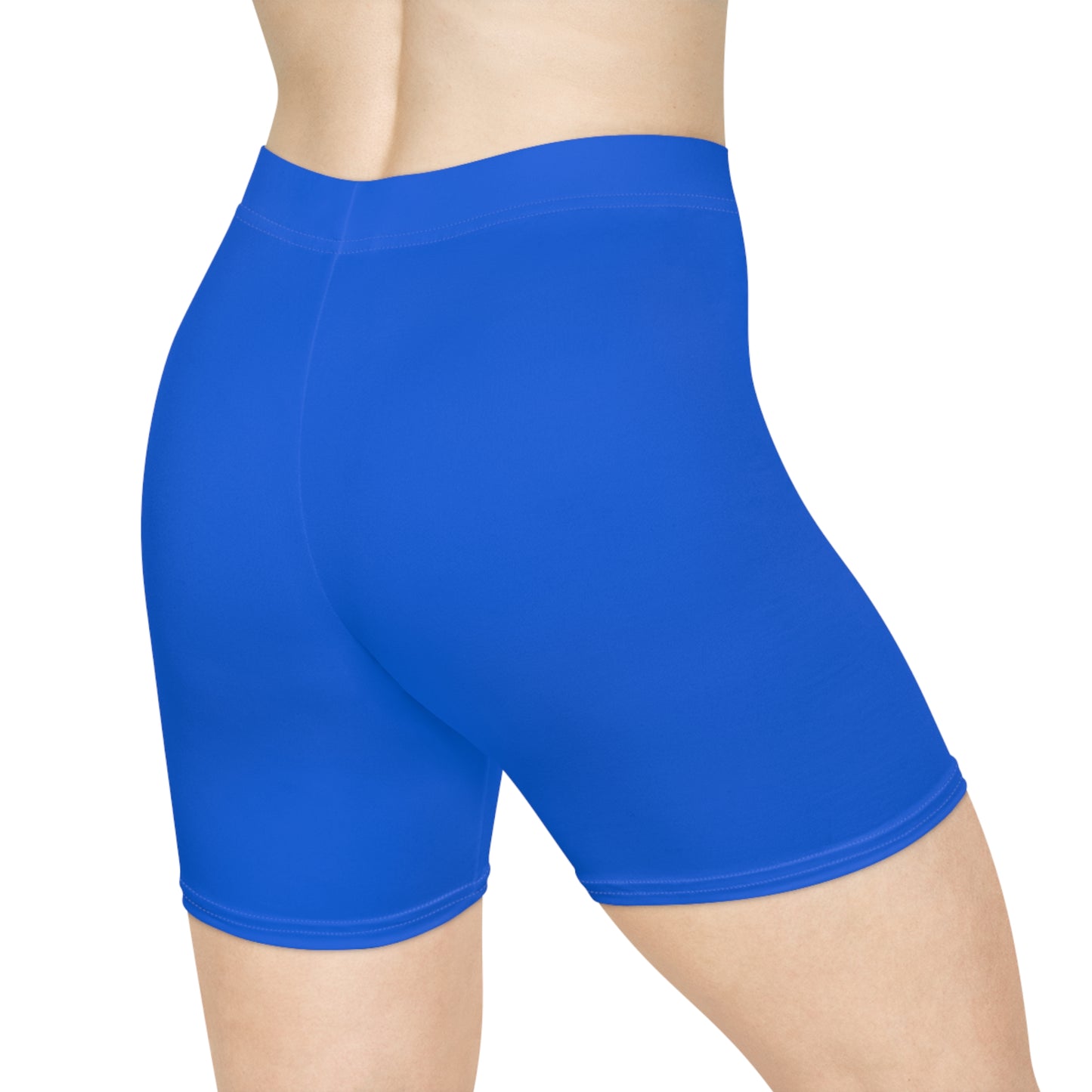 Women's Biker Shorts | Royal Blue Compression Activewear