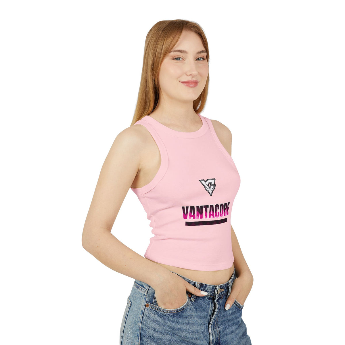 Berry Zigzag Women's Racerback Tank