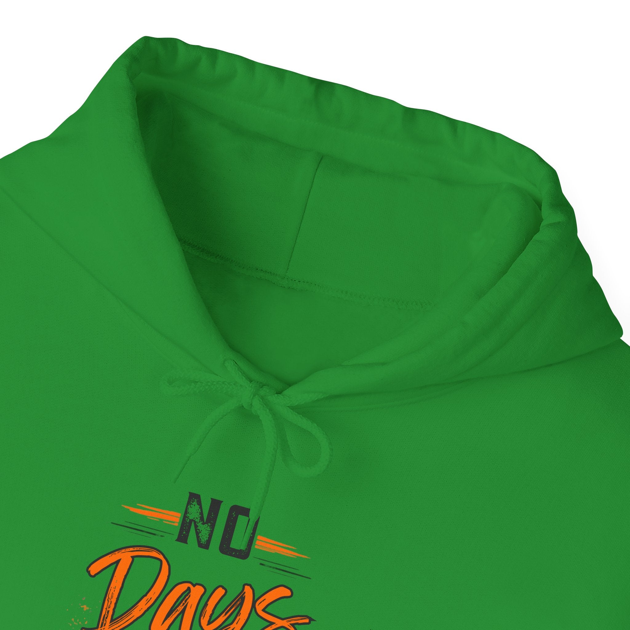 No Days Off | Heavy Hooded Sweatshirt