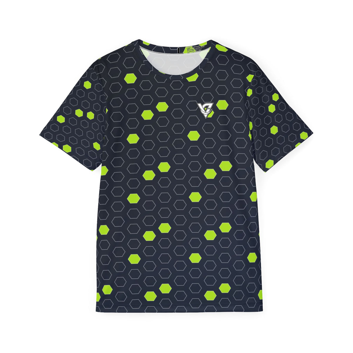 Soccer Volt Night Hex Pitch Men's Sports Jersey