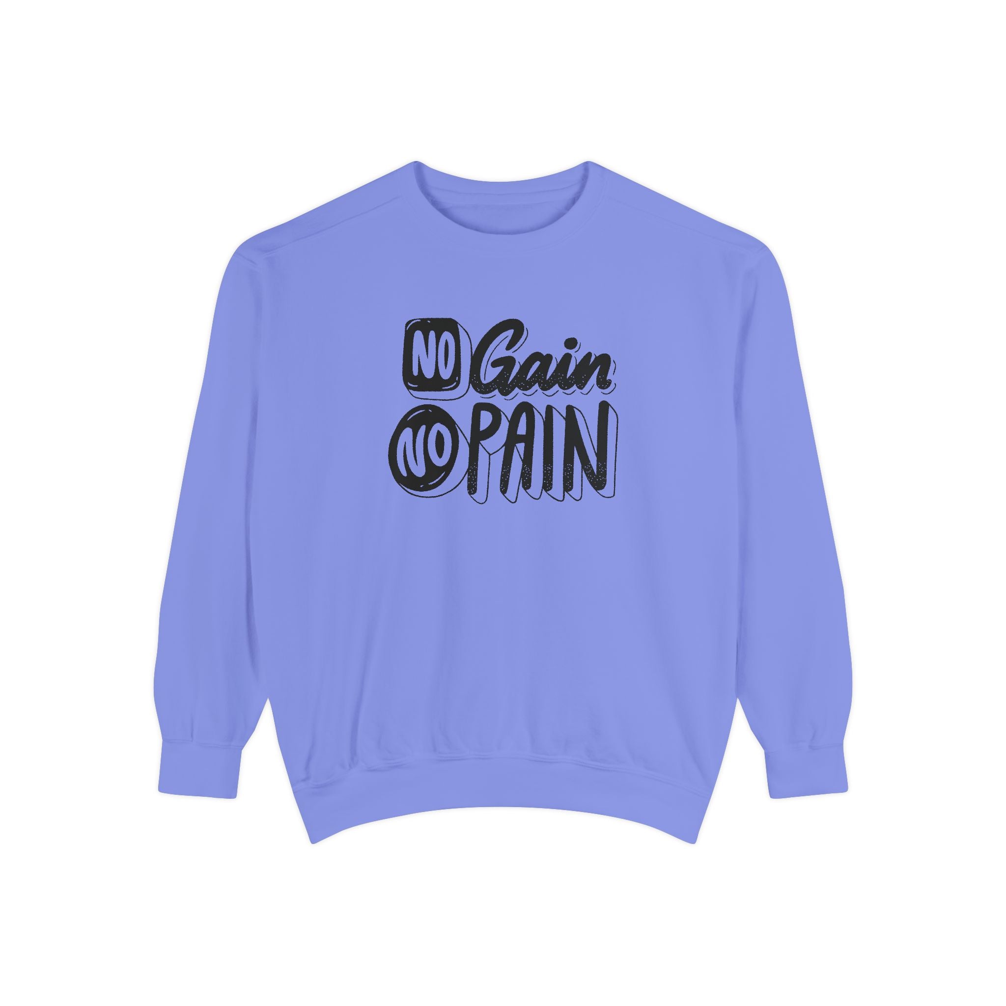 No Gain No Pain Sweatshirt | Motivational Fitness Crewneck