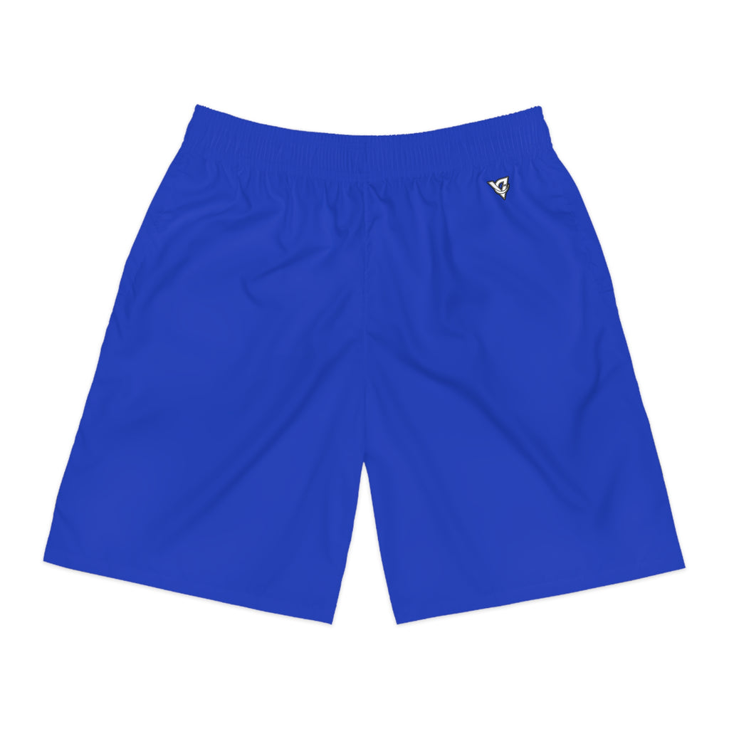 Vantacore Solid Royal Blue Men's Athletic Shorts with Pockets