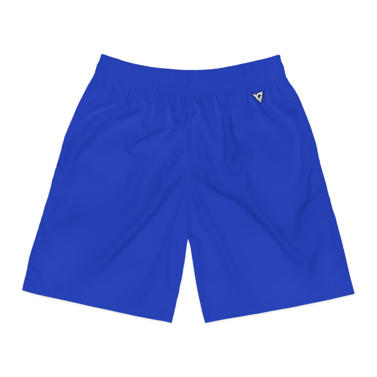 Vantacore Solid Royal Blue Men's Athletic Shorts with Pockets