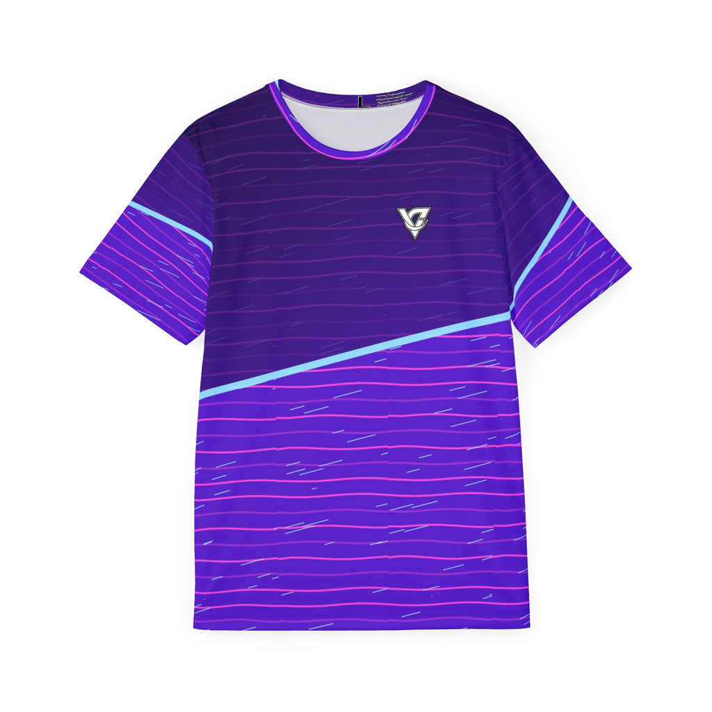 Running Ultra Violet Pace Lanes Men's Sports Jersey