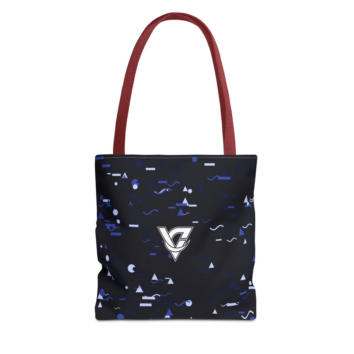Midnight Confetti Tote Bag — All-Over Print Gym & Everyday Tote